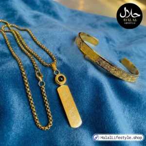 2 in one (Flat Necklace & Bracelet)