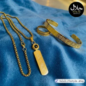 3 in 1 (Flat Necklace,Bracelet & Ring)